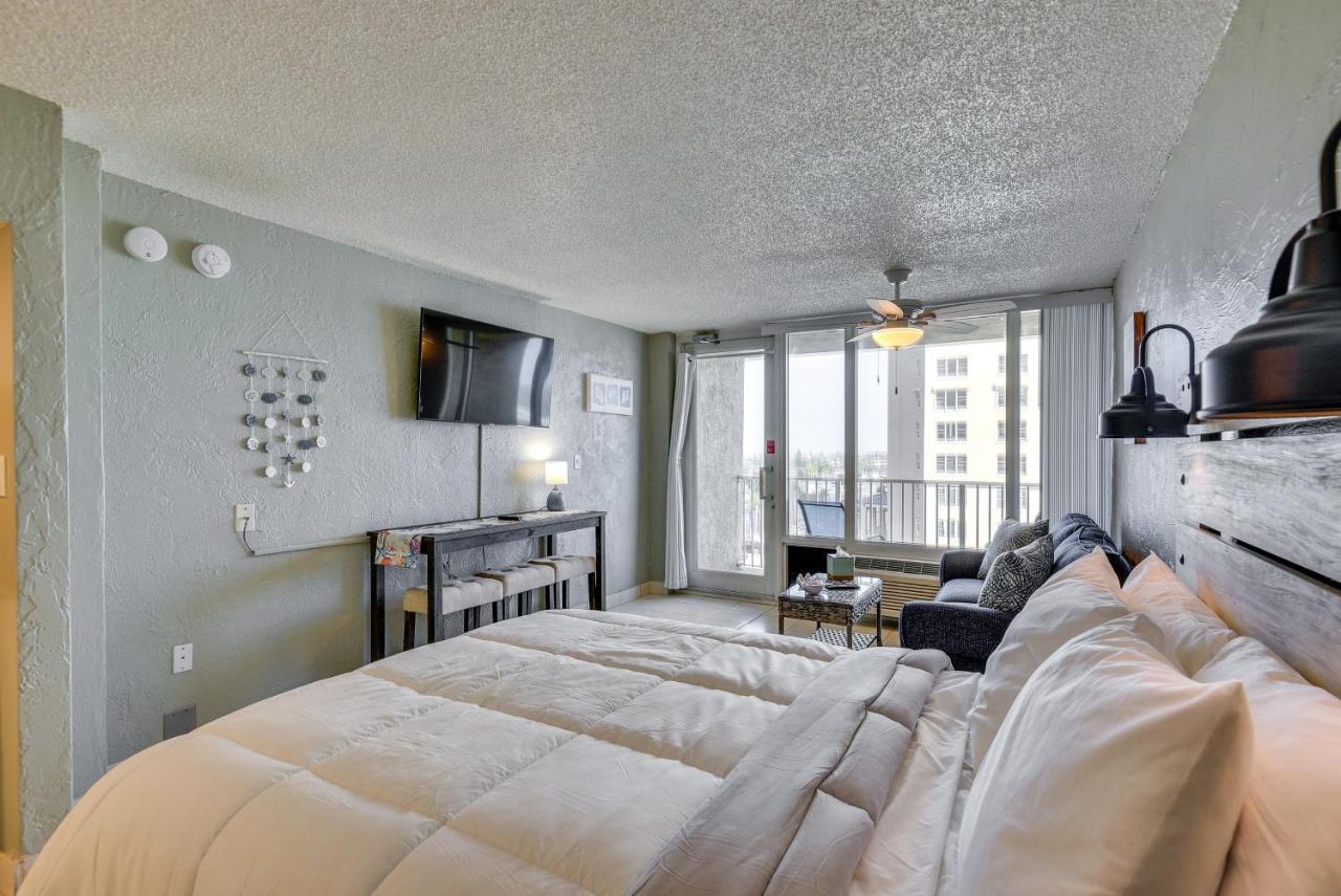 Breezy Daytona Beach Studio With Balcony And Views! 외부 사진